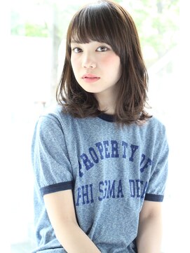 アンアミ オモテサンドウ(Un ami omotesando) 【Un ami】 透け感アッシュ × カジュアルロブ (増永 剛大)