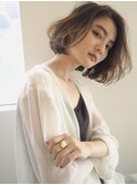 hirosato523 大人ボブ・耳かけ・ベージュカラー