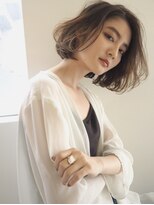 プレディカ(pledica)&nbsp;hirosato523 大人ボブ・耳かけ・ベージュカラー