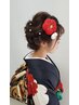 【およばれ振袖着物スタイル】着付け＋ヘアーセット￥13200