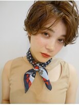 アジュール(hair&make AZURE)&nbsp;ヌーディショート×大人ショート