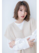 モッズヘア 越谷(mod's hair)&nbsp;ルーズなくせ毛風無造作カールの小顔大人ボブZ越谷20代30代40代