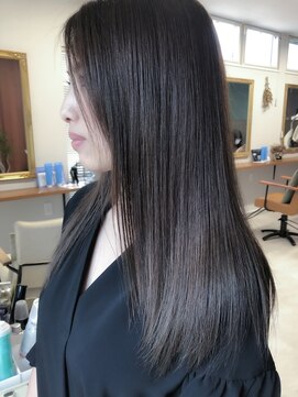 オスティン(OSTEN) 【OSTEN/倉敷中島】ツヤきらめくグレージュカラー