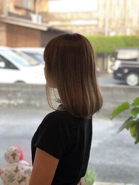 美容室 サラ(SALA) ミルクティーグラデーション