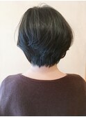 【morio鶴瀬】ゆるふわショートボブ