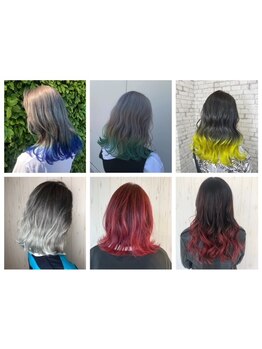 【宝塚駅徒歩5分】外国人風・韓国風カラーも◎カット+イルミナカラー+ブリーチハイライト￥15,400