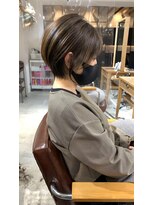 サードバイローラン(THiRD by ROULAND)&nbsp;【THiRD 浅野】テラコッタカラーショート