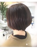 大人可愛い丸みボブ【屋代のショート 津田沼】