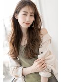 ニュアンスシースルーバングロング