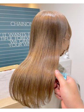 シェノン 武庫之荘(CHAINON) 似合わせカット/アースカラー/デザインカラー/ツートンカラー