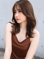 ロエナ(ROENA)&nbsp;20代30代40代50代デザインカラー暗めカラーグランマッシュ