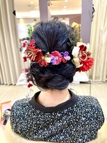 マイスタイル 大井町店(My jStyle by Yamano) 編み込み　ヘアセット　浴衣 卒業式　成人式　着物