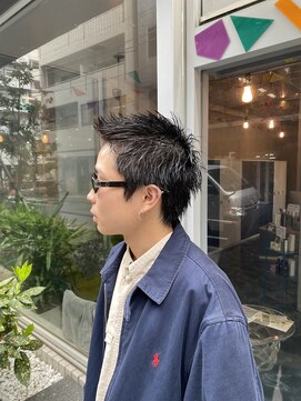 リガナッツ 池袋店(Riganuts) ★U24黒髪スパイキーショート★