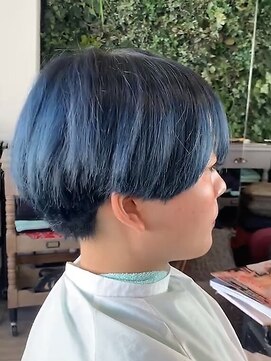 インデペンデンス(independence) ネイビー×ベリーショート