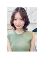 ヘアーズ ベリー 二日市店(hairs BERRY)&nbsp;BERRY/大人かわいい/美髪/オーガニックカラー/外ハネ