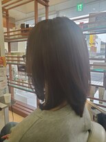 レイフィールド 滝の水店 ナチュラルストレート酸性ストレートヘアミディアム