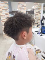 ポポヘアー(PoPo hair)&nbsp;子供カット(ツーブロック、ジェットモヒカン)