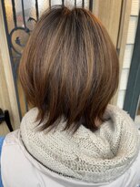 チョコレート(chocolate)&nbsp;ショートウルフ風