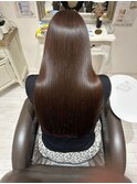 髪質改善　ストレート　愛されロング　艶髪