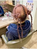 ★個性的で韓国風な可愛いヘアスタイル(*´▽｀*)