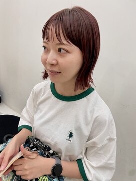 エンドリンク(endlink) 大人ピンク×外ハネボブ