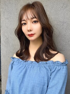 ロンド ラマ 岐阜(Lond bla-ma) 韓国風ミディアムレイヤー