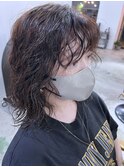 ニュアンスパーマ  顔まわりレイヤーボブ