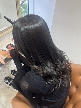 ヘアースペースブルーム リアン 岡町店(HAIR SPACE BLOOM Lien) 【岡町/ダークブラウンカラー/サブリミックトリートメント】