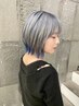 【トリプルカラー☆ハイトーン/ペール系】ダブルケアブリーチ+デザインカラー
