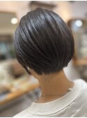 フェミニンショートボブ