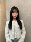 カット髪質改善ストレート