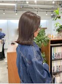 salon sea　仙田　明るめオリーブグレージュ