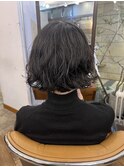「20代から60代」ニュアンスパーマとカジュアルボブ