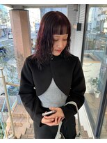 ノットイコール(not equal)&nbsp;オン眉パーマ