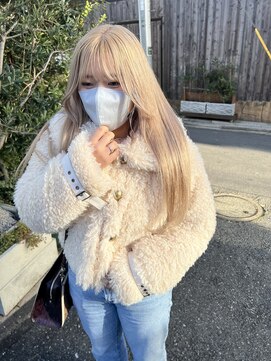 ビューズ(VIEWS) @shunki_sakoda*ブリーチカラー/ペールベージュ［表参道]