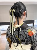 卒業式ヘアセット