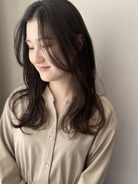 ラシアヘアー(LASIA HAIR) 【LASIA大分】顔周りカット/韓国ヘア/艶カラー