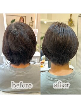 アス(Asu) スッキリ　ショートヘア