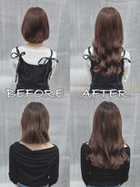 リップ 大阪本店(LIP)&nbsp;【レミー100%最高級人毛/ロング】シールエクステ60枚+ブリーチ