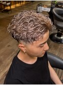 スキンフェード×ブリーチ極道パーマ、ラルフカール