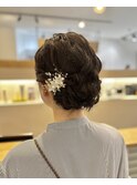 【結婚式参列ヘアセット】お呼ばれヘア