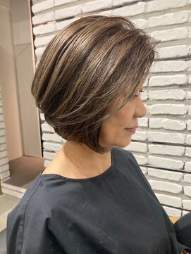 レリーキルト 岡本(RelyQuilt) ファッションカラーで染める明るい白髪染め【岡本/芦屋/三宮】