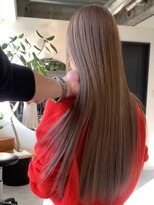 フリーク(FLEEK)&nbsp;ミルクティーベージュストレート