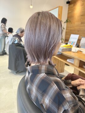 ストーリアエフ カミトザッカ(storia.f kami to zakka) くすみピンクカラー