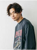 無造作カールアップバング