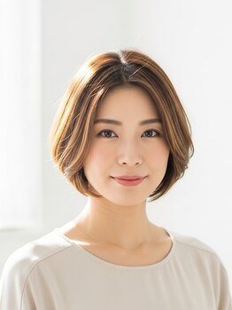 フープ 川越(hoop)の写真/【川越駅東口徒歩5分】グレースタイルも綺麗な発色と艶感で大人女性の魅力をUP!ダメージレスで艶やかに♪