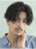 原宿メンズパーマツイストスパイラルパーマ縦落ちパーマツイスパ