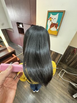 セレスト 福岡天神店(CELESTE) 【甲斐】髪質改善で叶える、ツヤ髪の「カシミアストレート」