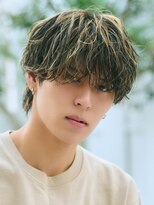 エルマーク 京都駅前(L-MARK)&nbsp;メッシュハイライトスパイラルパーマツイストパーマツーブロック