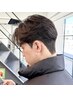 【韓国風】デザインカット＋ダウンパーマ ￥11,000